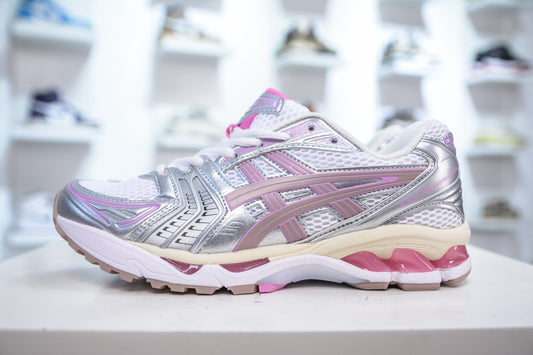 Kayano 14 blanche/rose